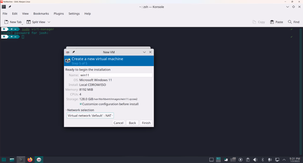 screenshot Customize